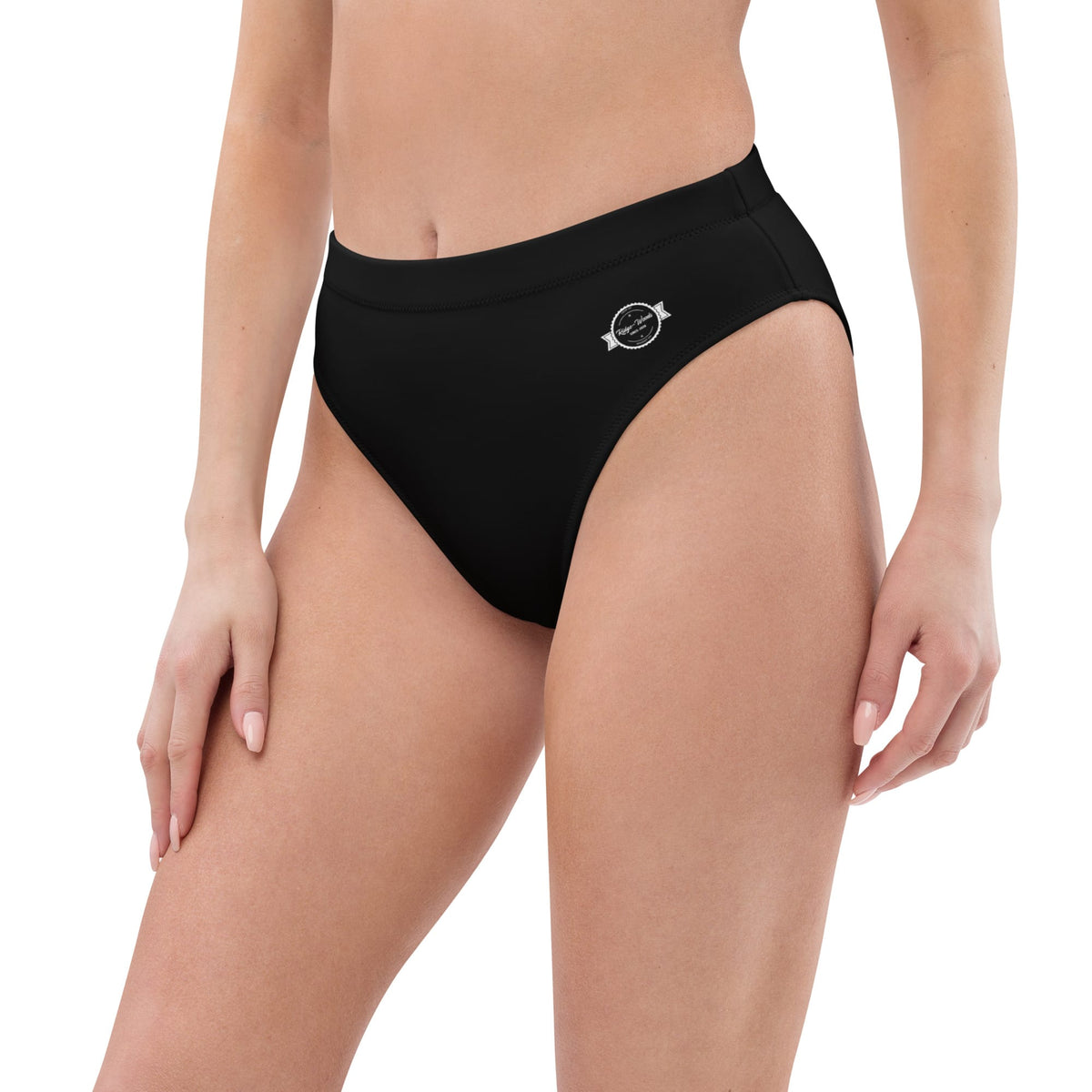 TeBar-design Swimwear High-Waisted Bikini Bottom for Outdoor Lovers High-Waisted Bikini Bottom | Eco-Friendly Swimwear