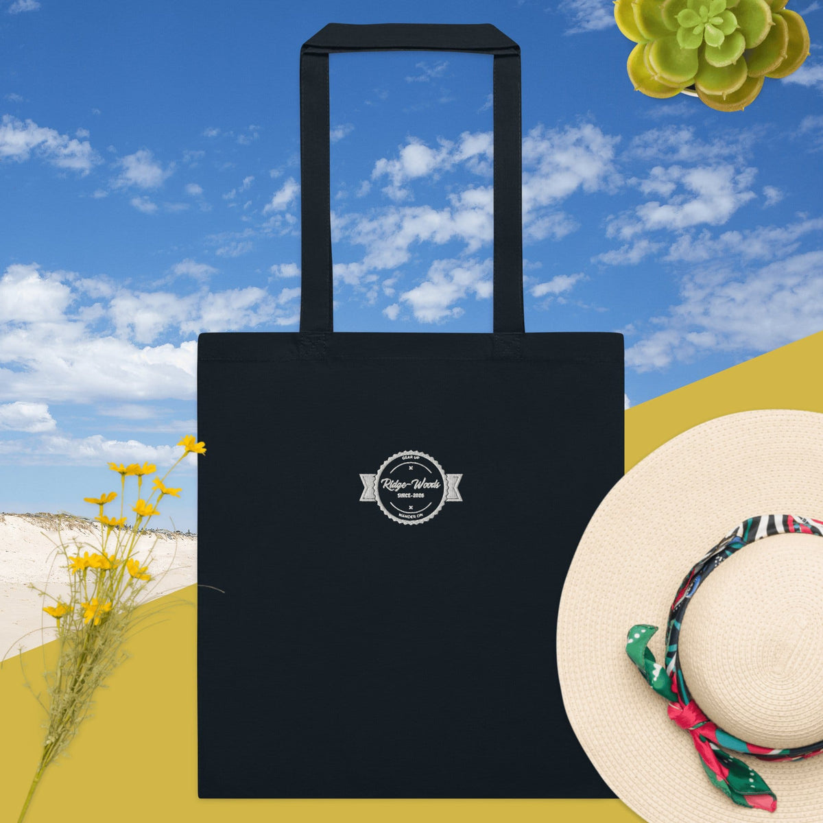 TeBar-design totebag Cotton Tote Bag - Perfect for Everyday Adventures Cotton Tote Bag | Eco-Friendly Everyday Tote Bag