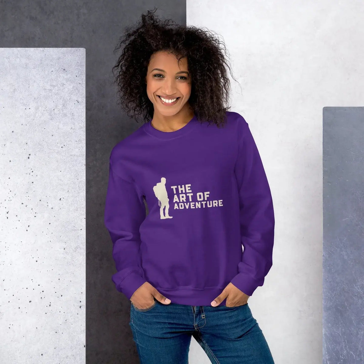 Hiking Sweatshirt The Art Of Adventure
