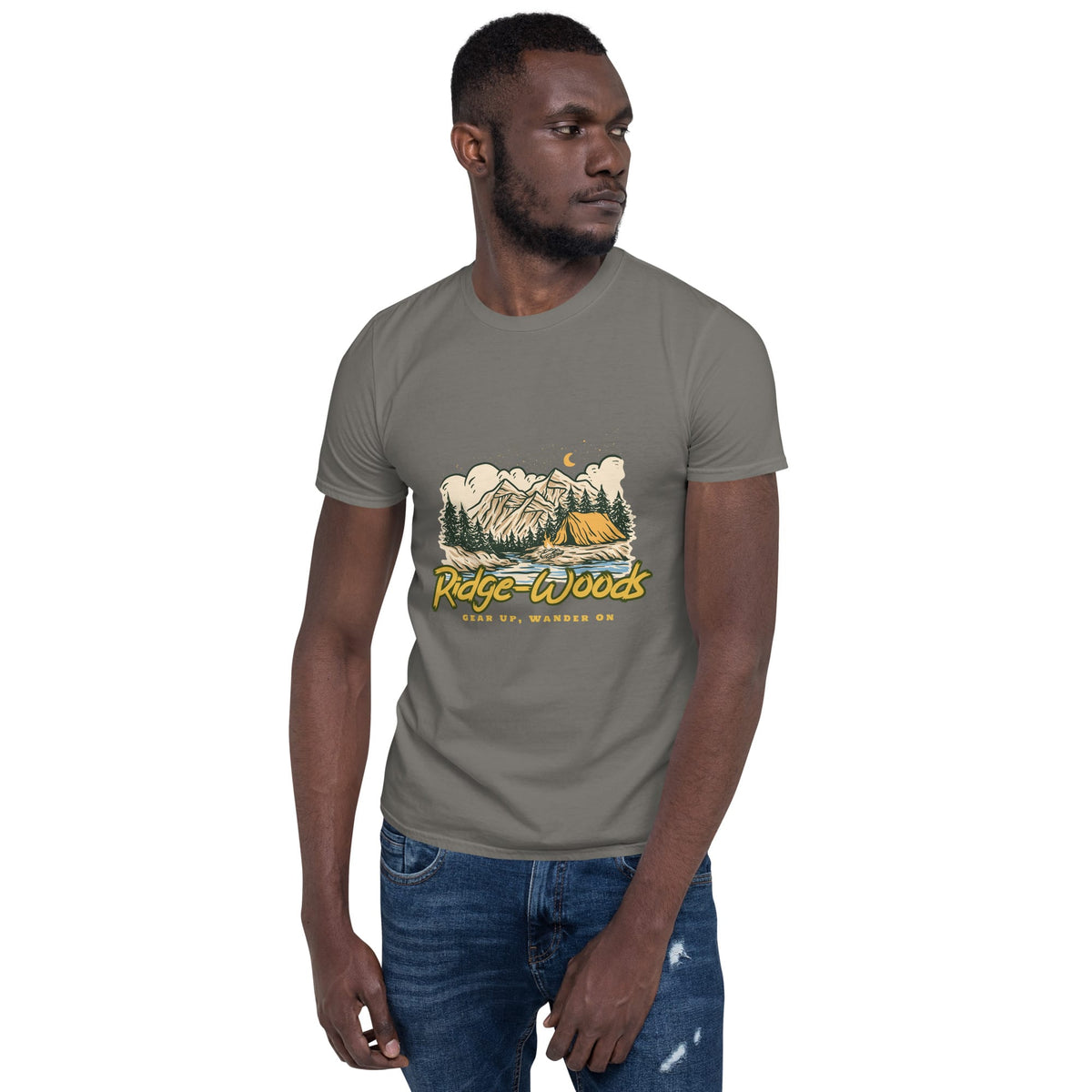 TeBar-design T-Shirt Camping T-Shirt Ridge-Woods - De Ideale Keuze voor Avontuurlijke Geesten 1802485_479 Camping T-Shirt Ridge-Woods - Comfy Stijl voor Avonturiers