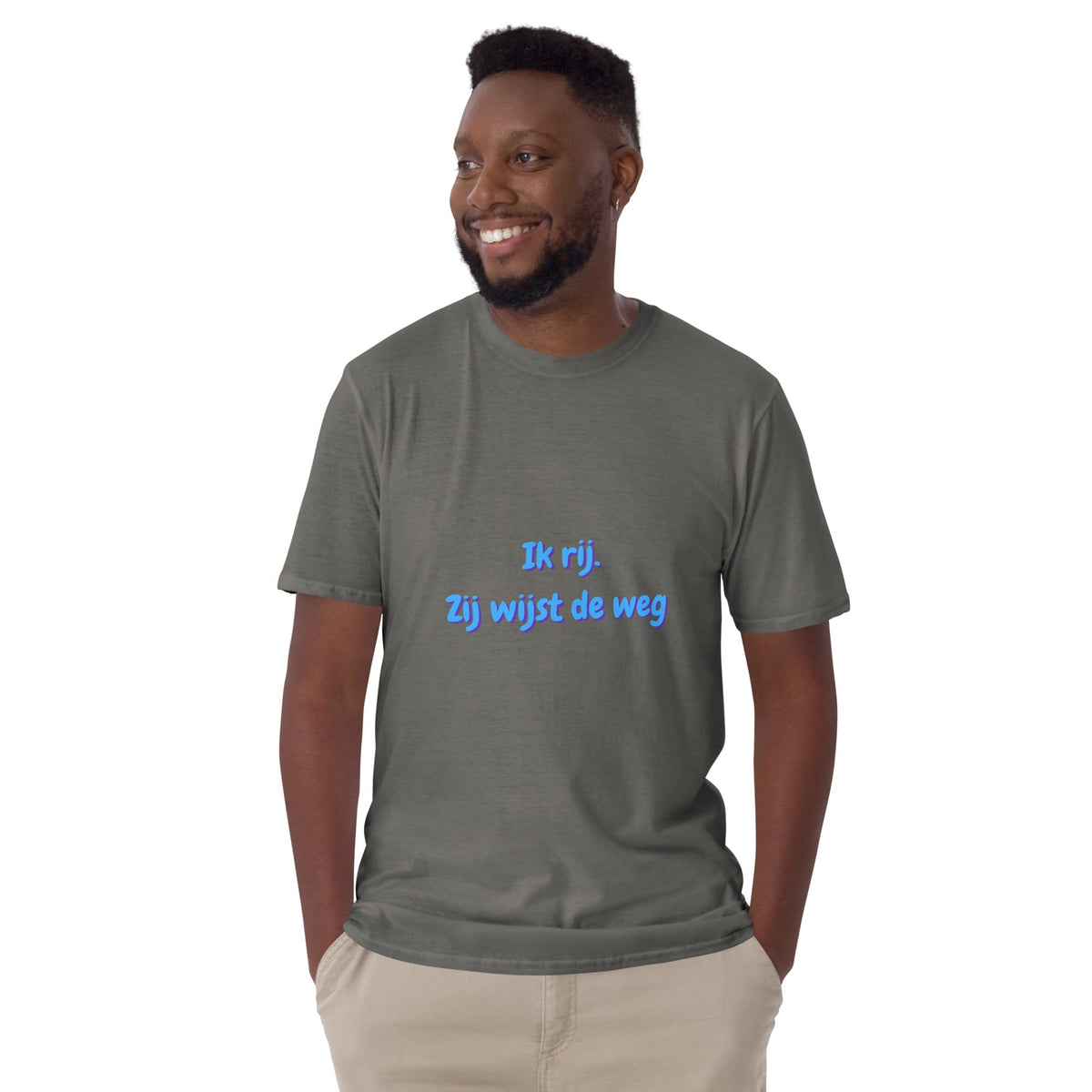 TeBar-design T-SHIRT Camping T-Shirt - Ik rij, Zij wijst de weg 1922324_479 Camping T-Shirt - Ik rij, Zij wijst de weg