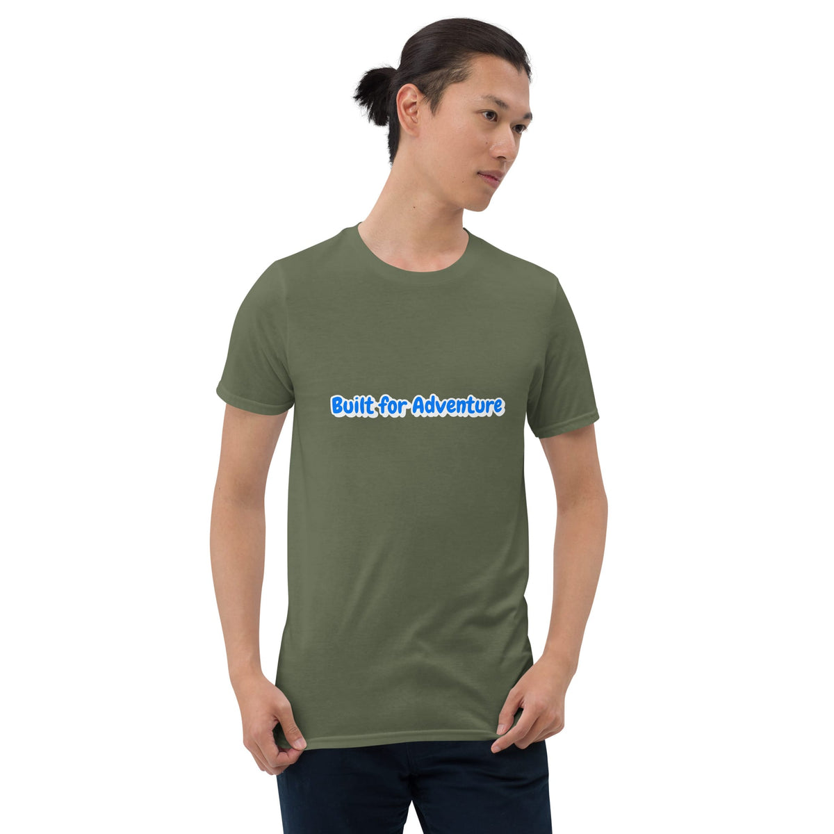 TeBar-design T-SHIRT Mens Hiking T-Shirt - Built for Adventure 1661902_495 Hiking T-Shirt for Men | Built for Adventure Tee