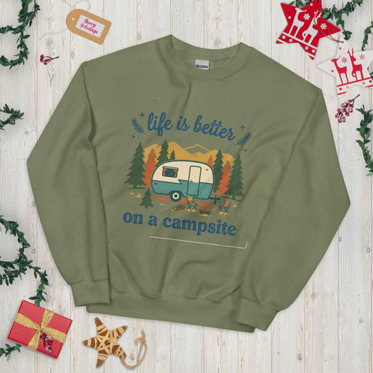 Life is better Sweatshirt