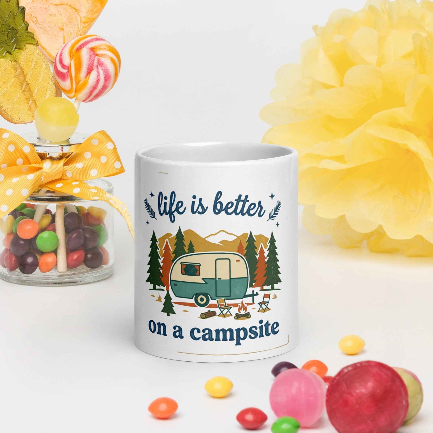 Life Is Better mug