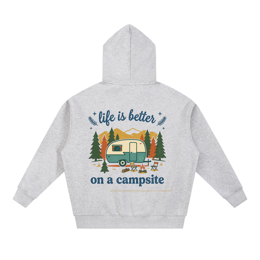 Life is Better Kapuzenjacke