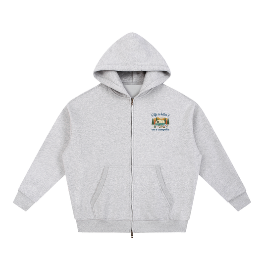 Life is Better Kapuzenjacke