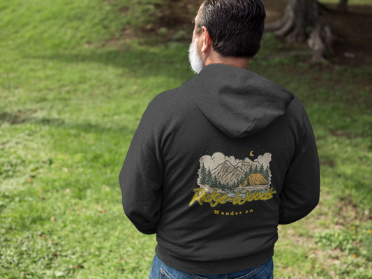 Ridge-Woods Heavy Blend Kapuzenjacke mit Reißverschluss