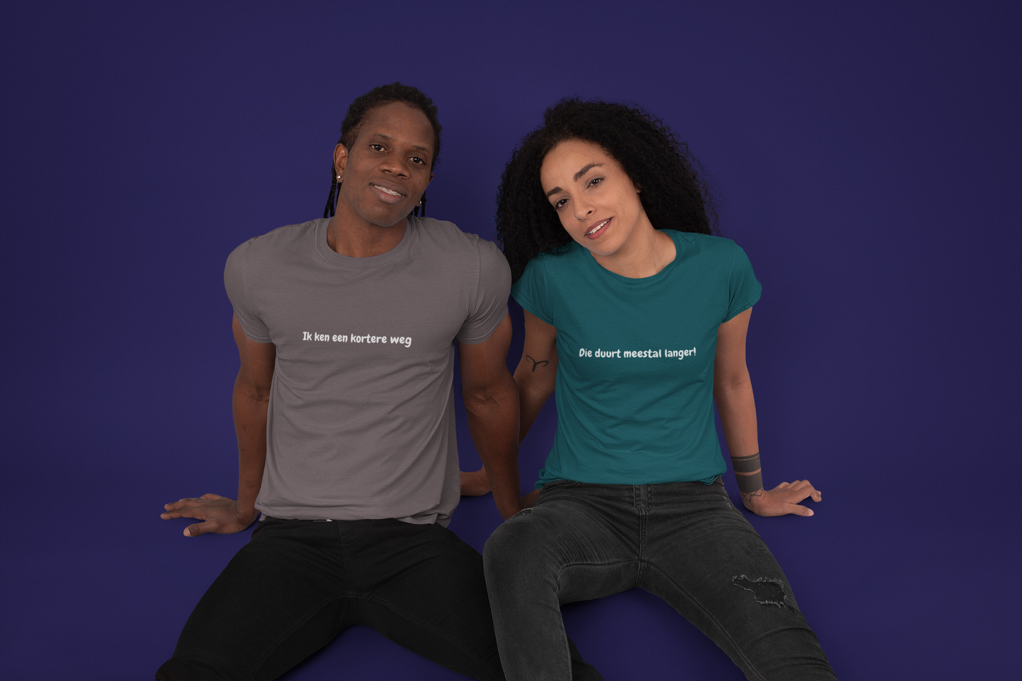 Women's T-Shirt "Die duurt meestal langer"