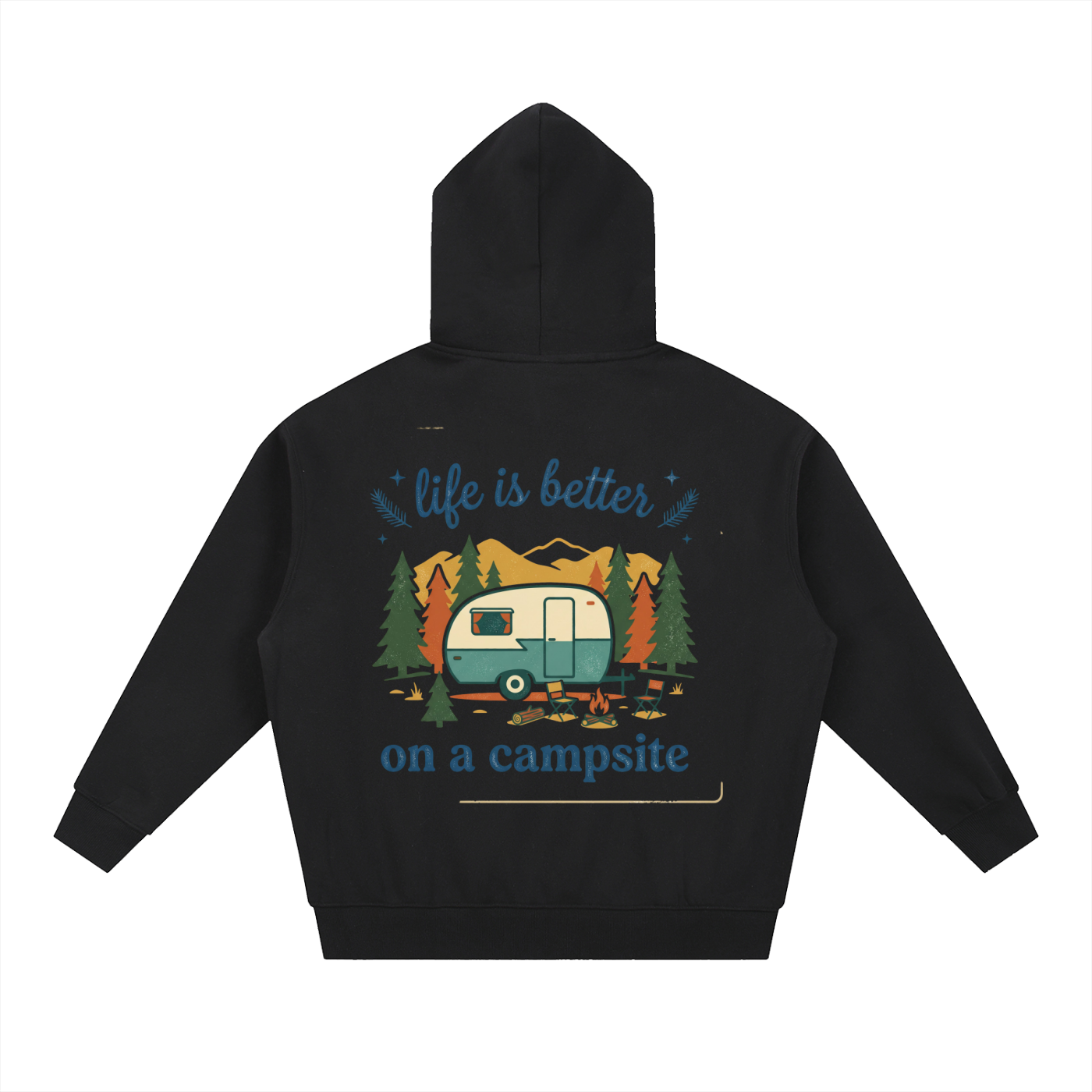 Life is Better zip Hoodie