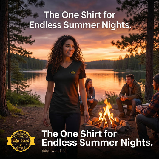 Short Sleeve V-Neck T-Shirt Ridge-Woods Co. - Ridge-Woods