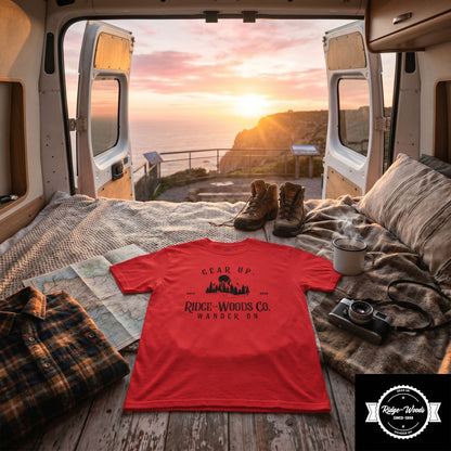 Outdoors camping T-Shirt Ridge-Woods - Ridge-Woods