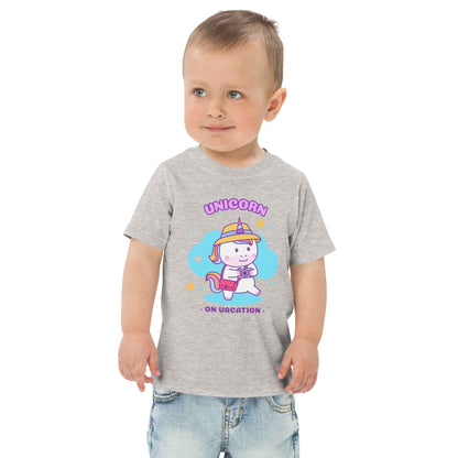 Toddler t-shirt "Unicorn on Vacation"