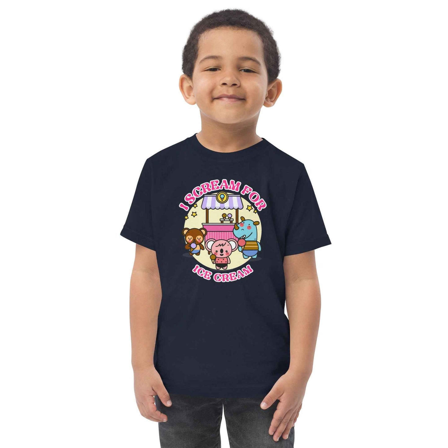 Toddler t-shirt "I Scream for ice cream"