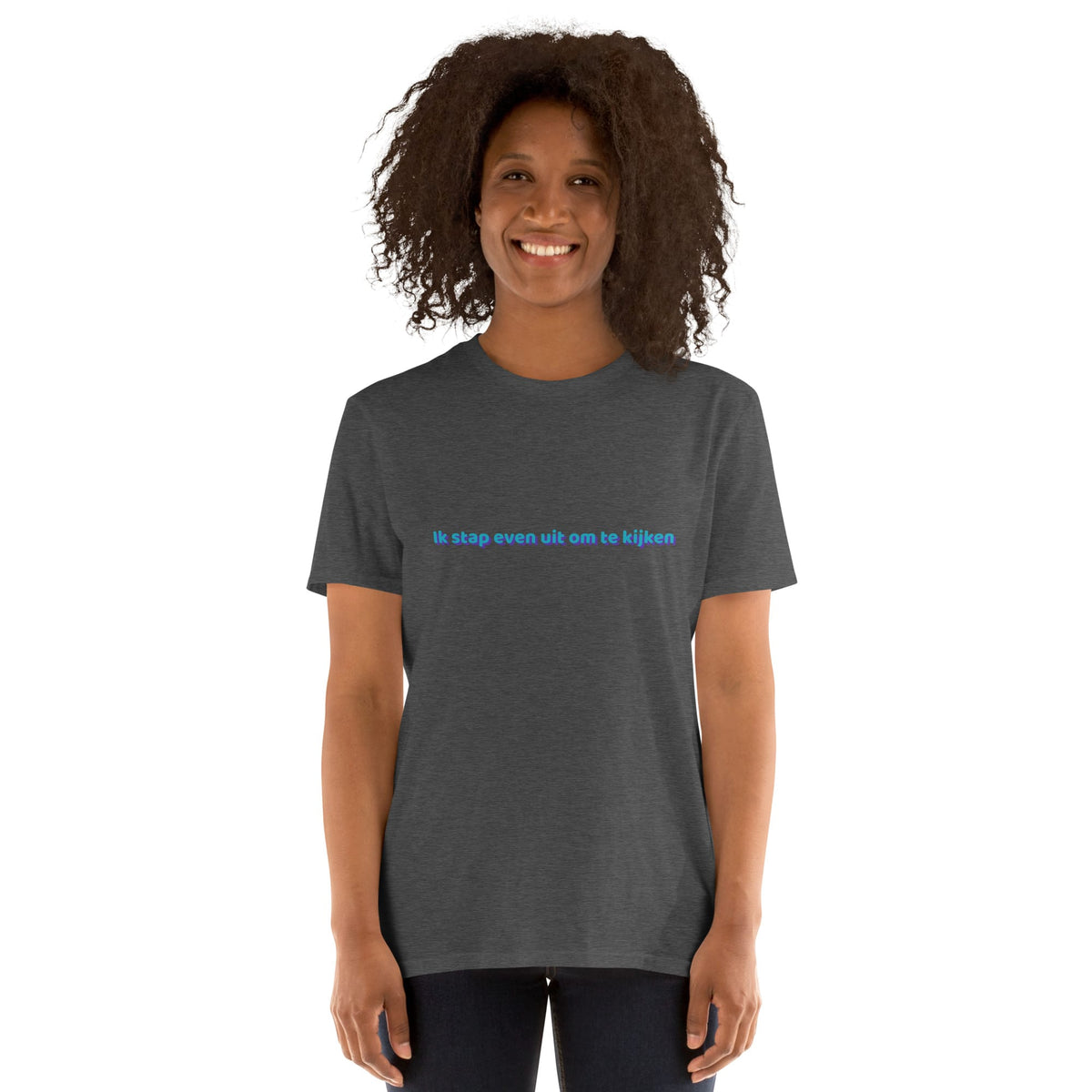 TeBar-design T-SHIRT Womens Camping T-Shirt - Ik Stap Even Uit Camping T-Shirt - Ik Stap Even Uit Womens Tee