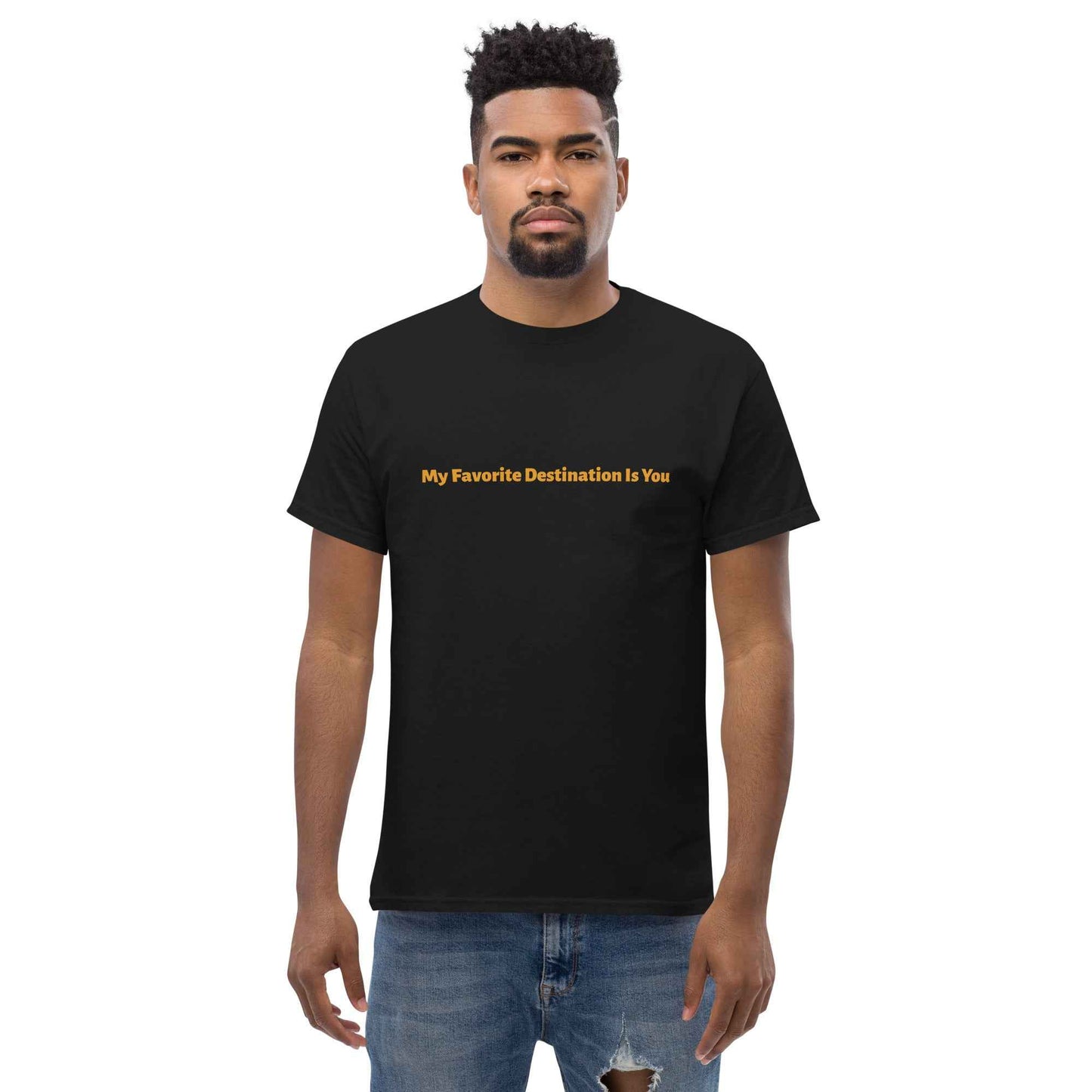 Camping T-shirt "My Favorite Destination Is You"