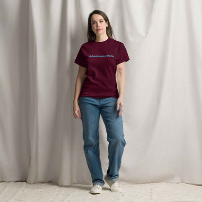 camping T-shirt "My Favorite Journey Is With You"