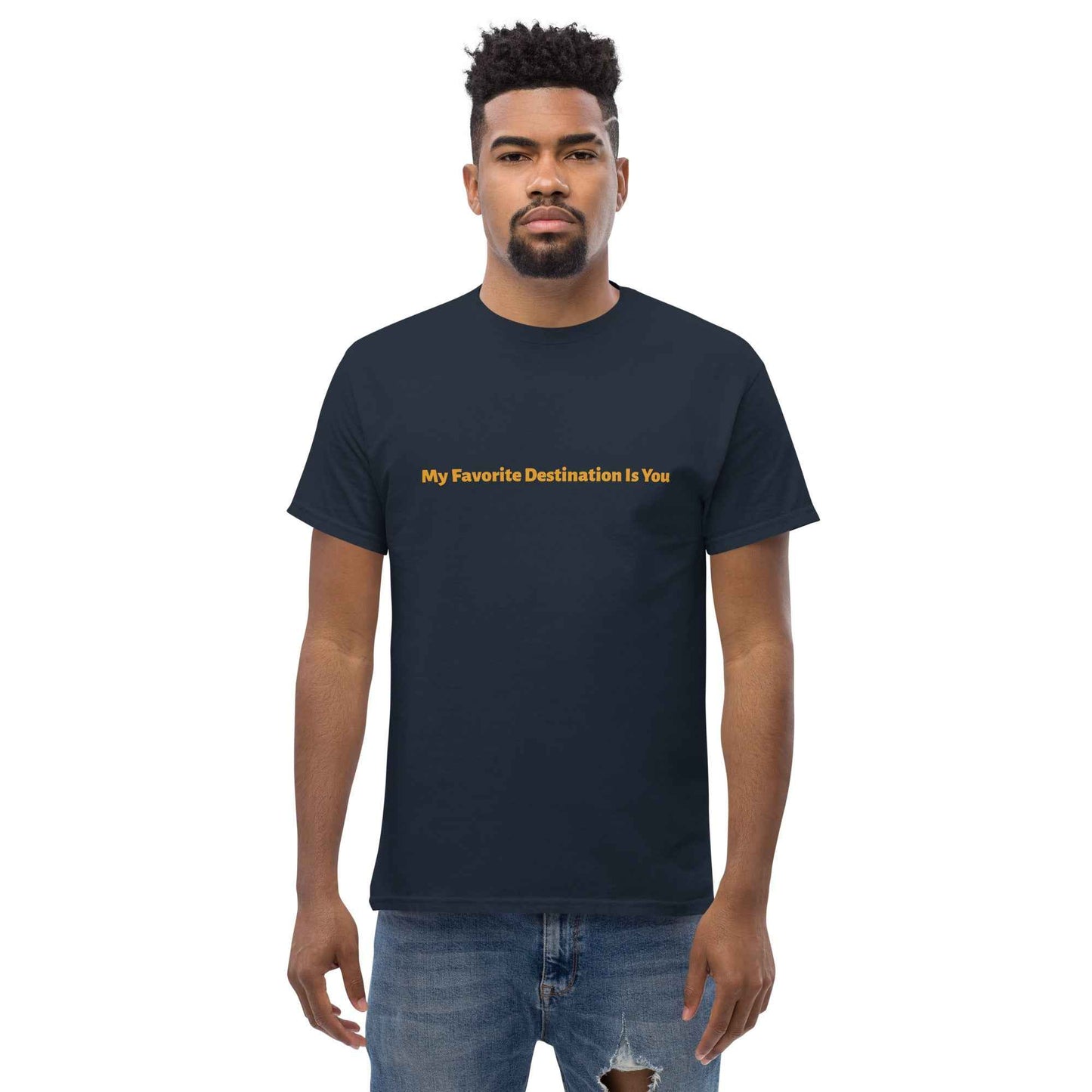 Camping T-shirt "My Favorite Destination Is You"